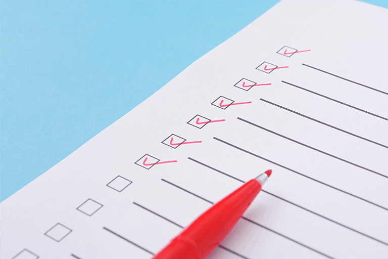 当日までにできる準備と確認事項