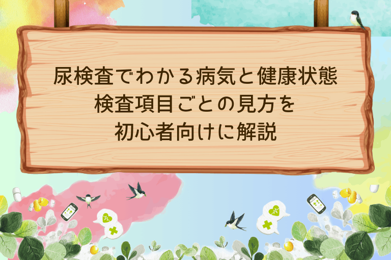 尿検査でわかる病気と健康状態｜検査項目ごとの見方を初心者向けに解説